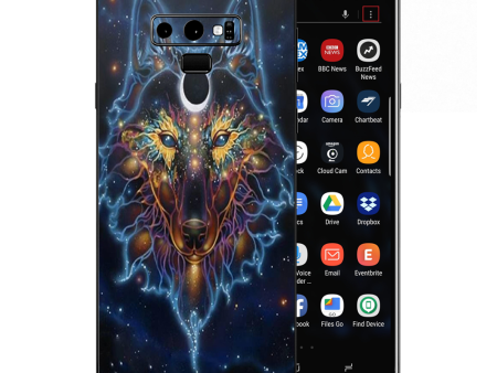 Wolf Dreamcatcher Color Samsung Galaxy Note 9 Skin Hot on Sale