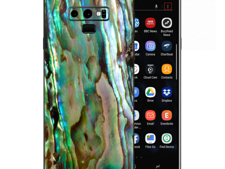 Abalone Sea Shell Gold Blues Beautiful Samsung Galaxy Note 9 Skin Online now