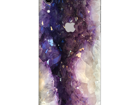 Wood Marble Apple iPhone XR Skin For Sale