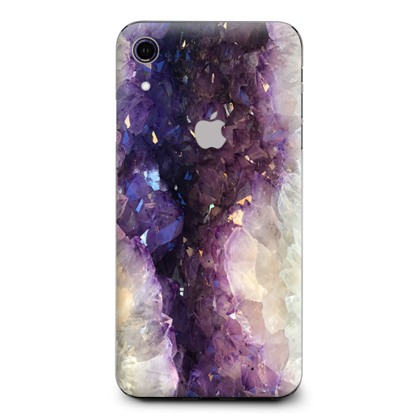 Wood Marble Apple iPhone XR Skin For Sale