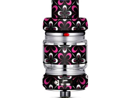 Abstract Pink Black Pattern Freemax Mesh Pro Tank Skin on Sale