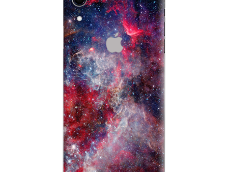 Red Pink Blue Galaxy Cosmic Apple iPhone XR Skin For Sale