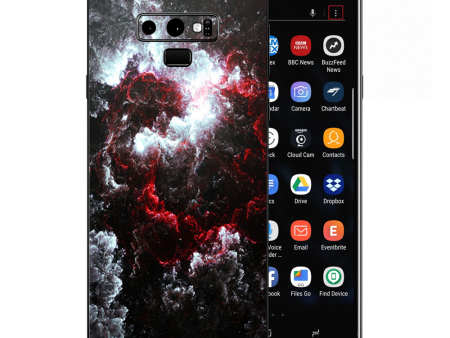 Universe Red White Samsung Galaxy Note 9 Skin Fashion