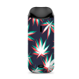 3D Holographic Week Pot Leaf Vaporesso Nexus AIO Kit Skin For Sale