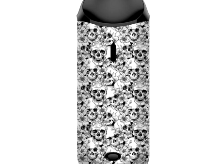 Black N White Skulls Vaporesso Nexus AIO Kit Skin Supply