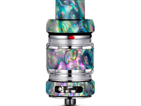 Abalone Shell Pink Green Blue Opal Freemax Mesh Pro Tank Skin on Sale