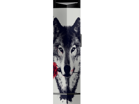 Wolf With Rose In Mouth Suorin Edge Pod System Skin For Discount