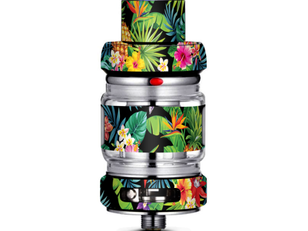 Tropical Flowers Pineapple Hibiscus Hawaii Freemax Mesh Pro Tank Skin on Sale