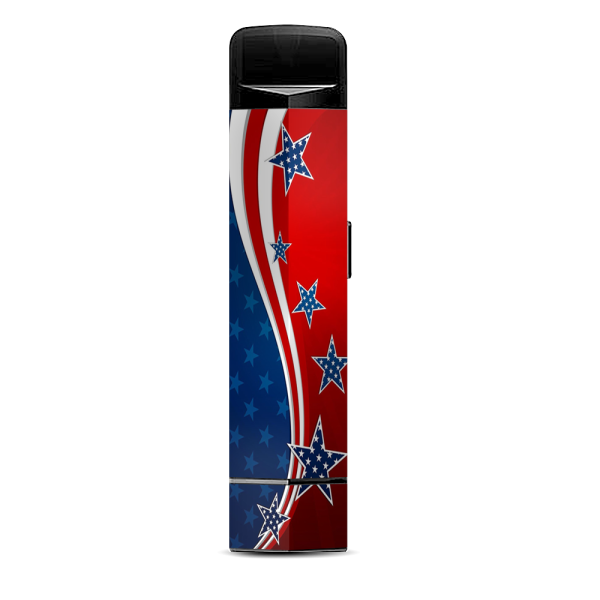 America Independence Stars Stripes Suorin Edge Pod System Skin Online Hot Sale