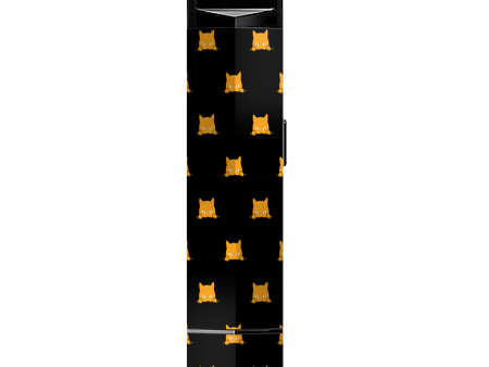 Sneaky Cat Kitten Pattern Gold On Black Suorin Edge Pod System Skin Sale