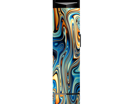 Blue Orange Psychadelic Oil Slick Suorin Edge Pod System Skin Online Hot Sale