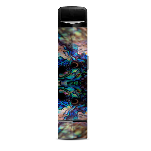 Abalone Blue Black Shell Design Suorin Edge Pod System Skin Hot on Sale