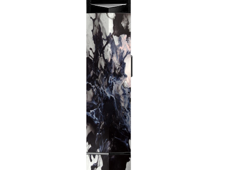 Black White Swirls Marble Granite Suorin Edge Pod System Skin Supply