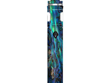 Abalone Shell Green Swirl Blue Gold Smok Nord AIO 19 Skin Online Sale