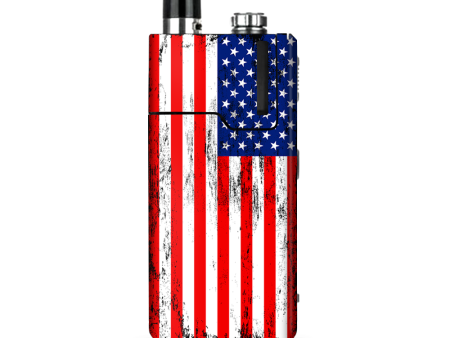 American Flag Distressed Red White Blue Lost Orion Q Skin For Sale