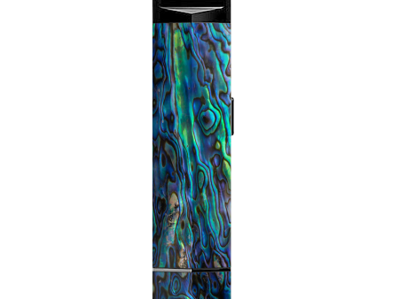 Abalone Shell Green Swirl Blue Gold Suorin Edge Pod System Skin For Discount