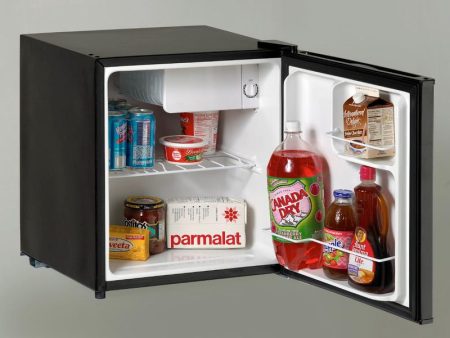 1.7 CF Refrigerator - Black Online now