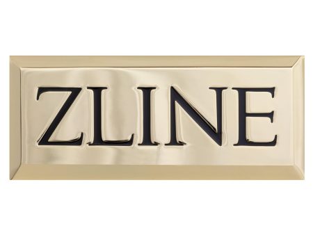 ZLINE Autograph Edition Badge Sample in Polished Gold Online Sale