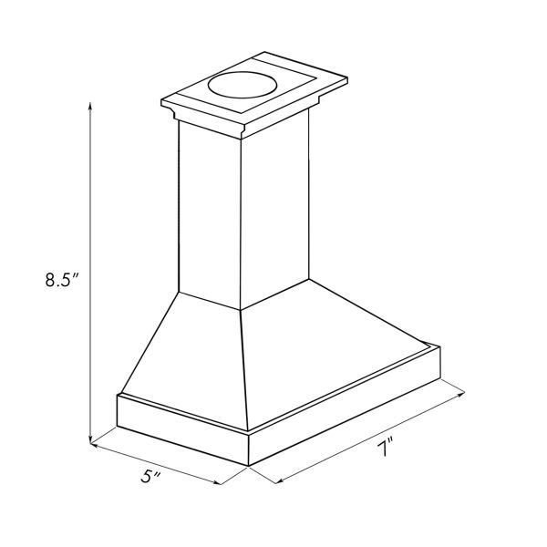 Mini Range Hood - Oil-Rubbed Bronze (MH-O) Discount